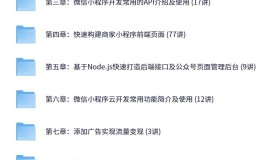 微信小程序全栈开发实战 – 从入门到商业项目开发