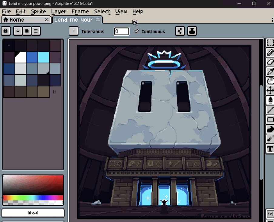 Aseprite 1.3.15.4 一款专业像素绘制工具