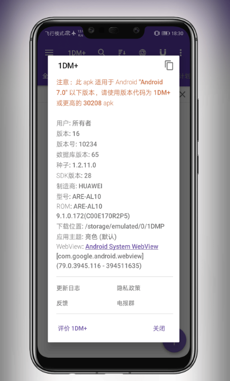 1DM+ v16 完整版 - 安卓下载神器 1DM+ v16 完整版 - 安卓下载神器