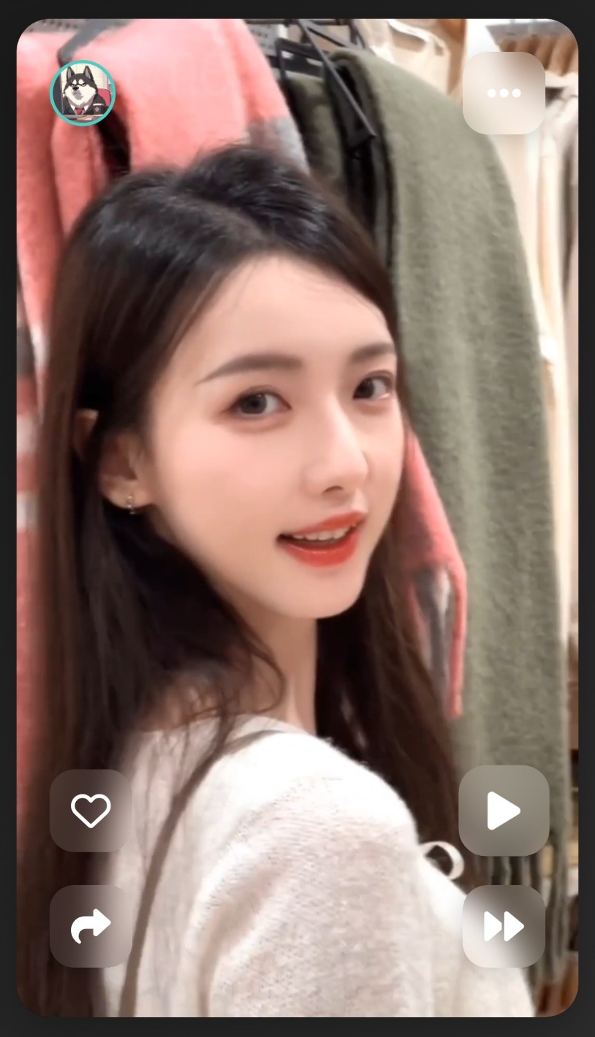 毛玻璃随机小姐姐源码