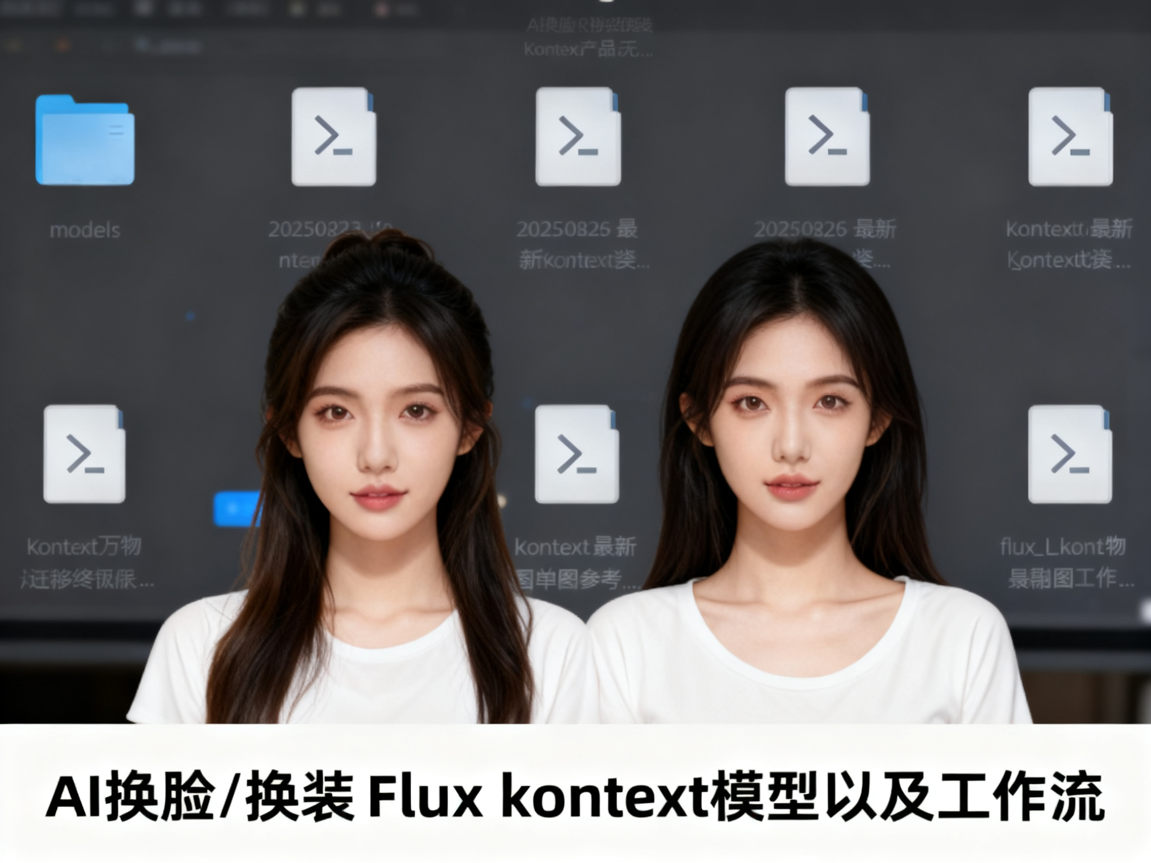 （AI 换脸 / 换装）Flux kontext 模型以及工作流