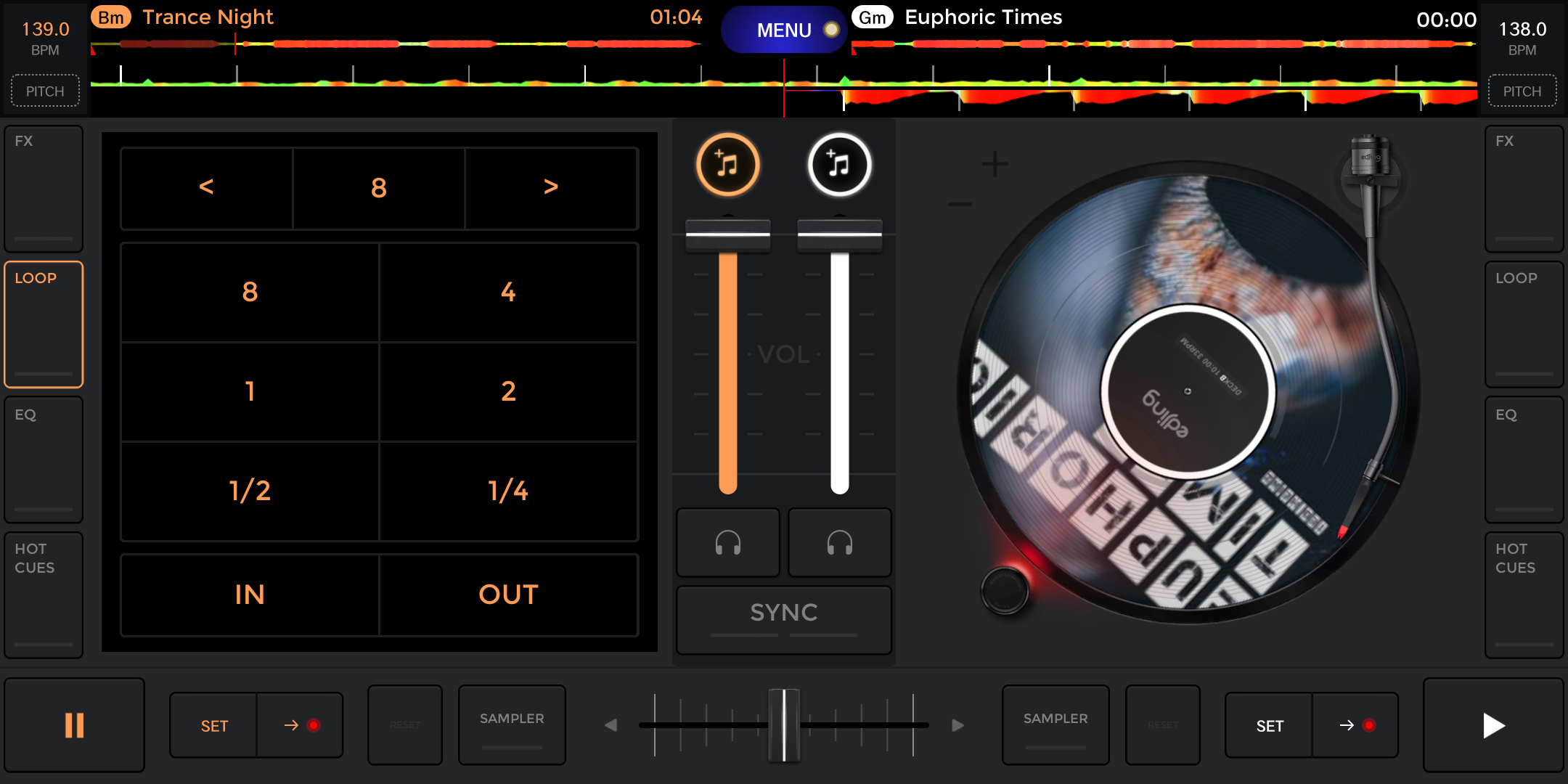 DJ 音乐混音器 edjing Mix v7.04.04 DJ 音乐混音器 edjing Mix v7.04.04